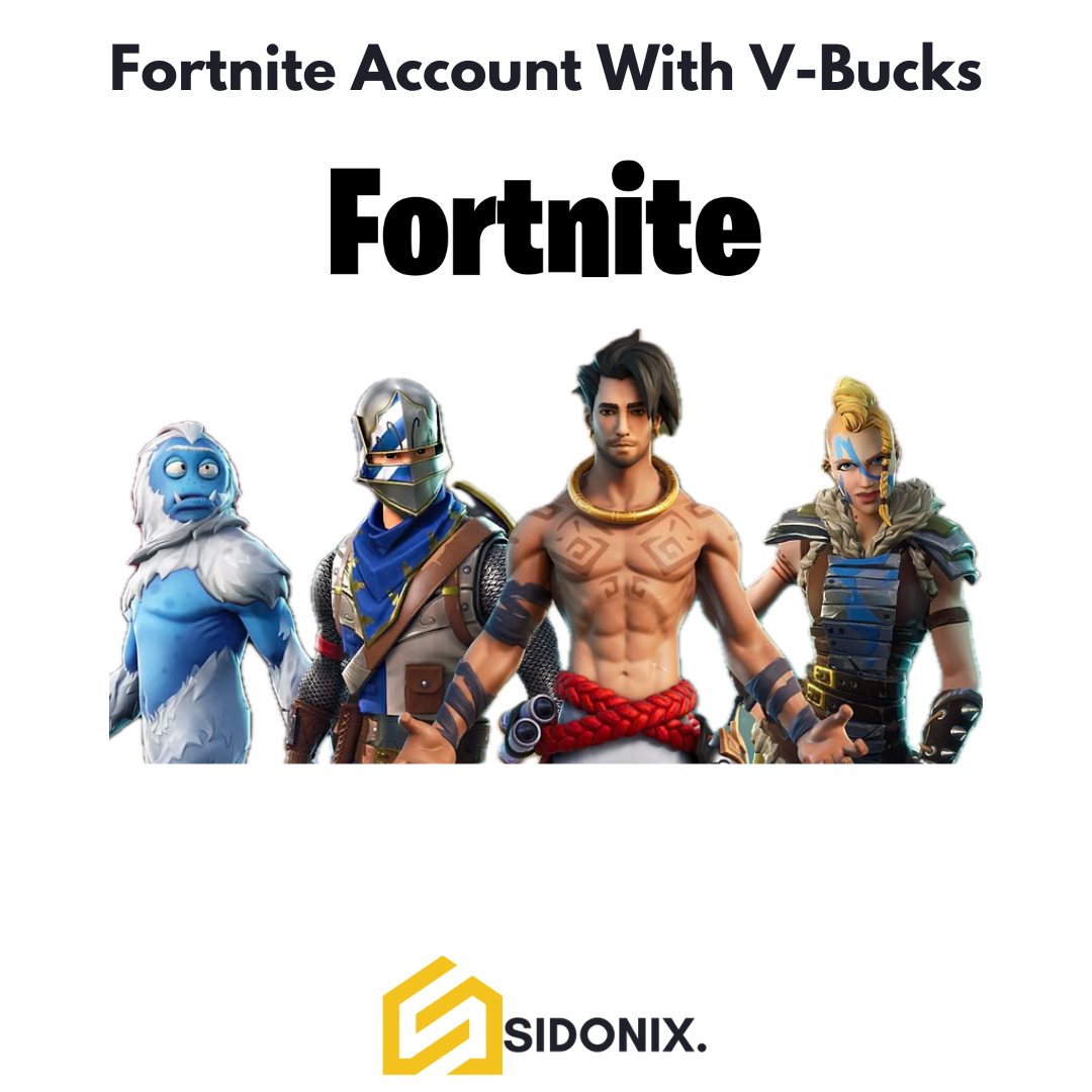 Brand New Fortnite Account with V-Bucks [ Account ]