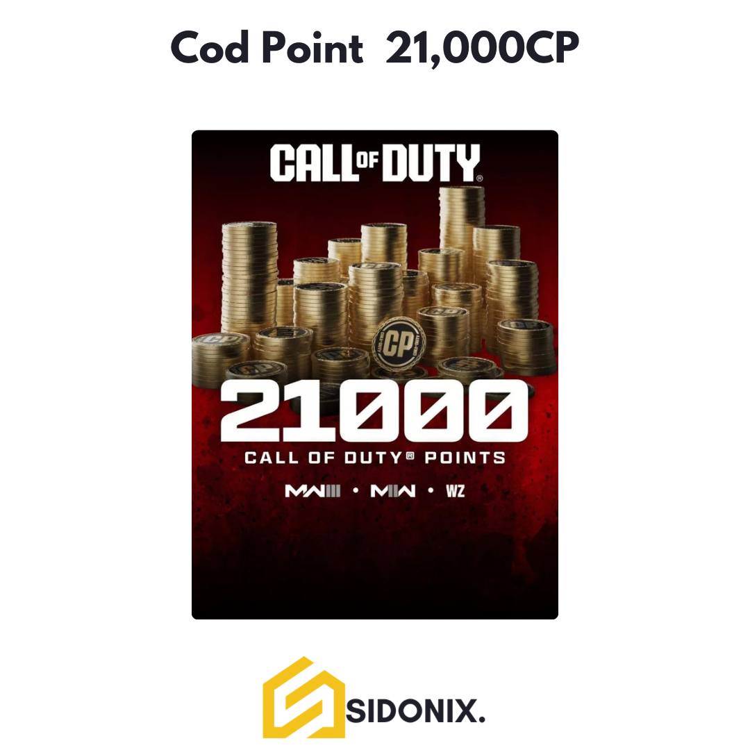 21,000 Warzone Cod Points