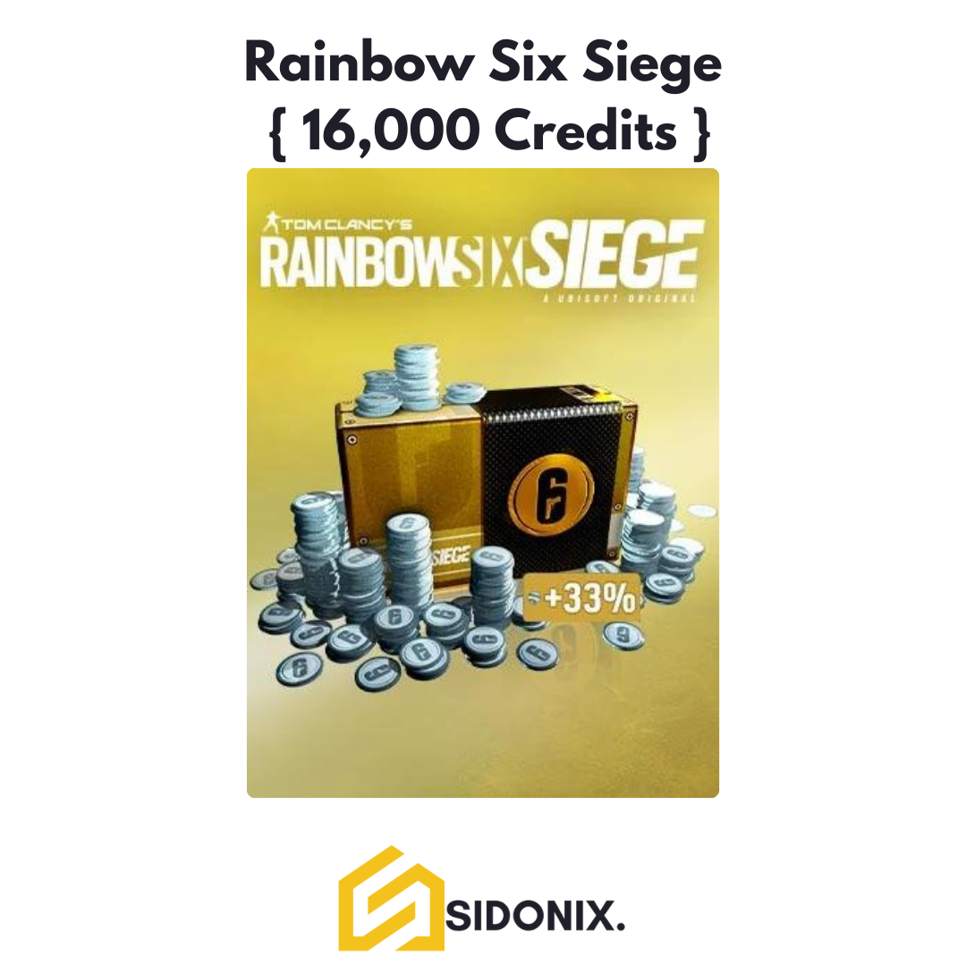 Rainbow six siege Credits ( 16000)